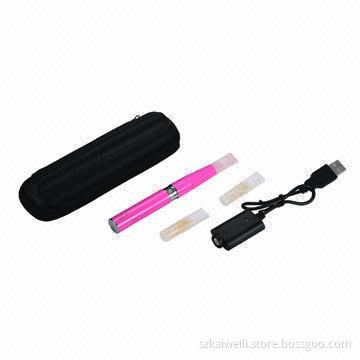 Electronic cigarette comes with a LED bottom switch